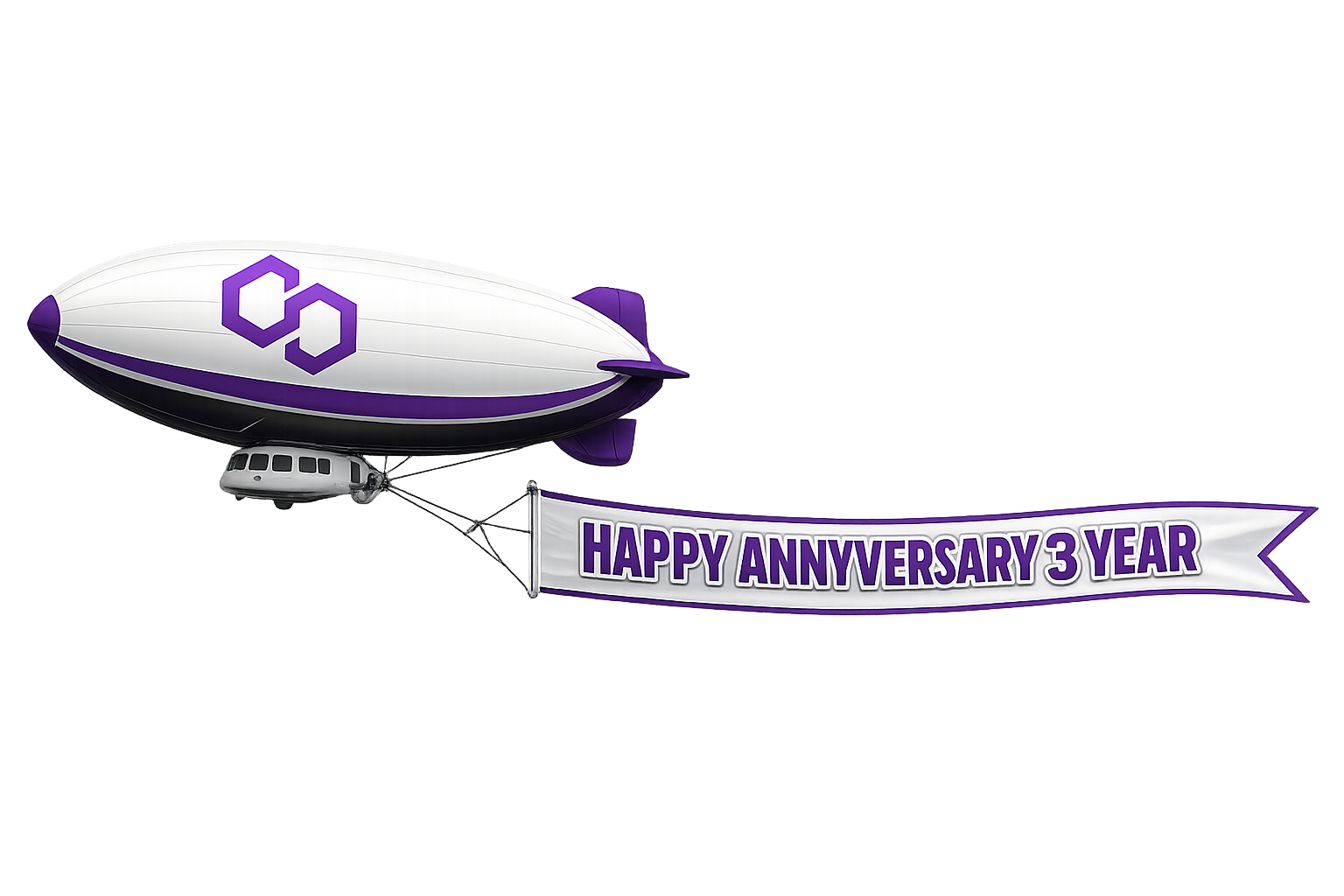 Happy Anniversary 3 Year Zeppelin