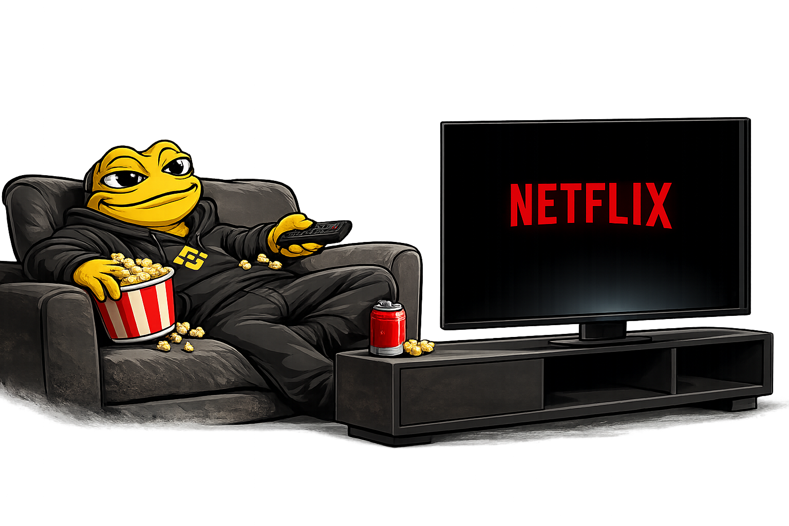 Brad Watching Netflix